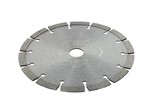 BTEC Diamanttrennscheibe Sinter für Beton Mauerwerk Ziegel Pflastersteine uvm. mit Bohrung 22,22mm für Winkleschleifer Ø 178 mm BTEC Diamanttrennscheibe Sinter für Beton Mauerwerk Ziegel Pflastersteine uvm. mit Bohrung 22,22mm für Winkleschleifer Ø 178 mm von BTEC