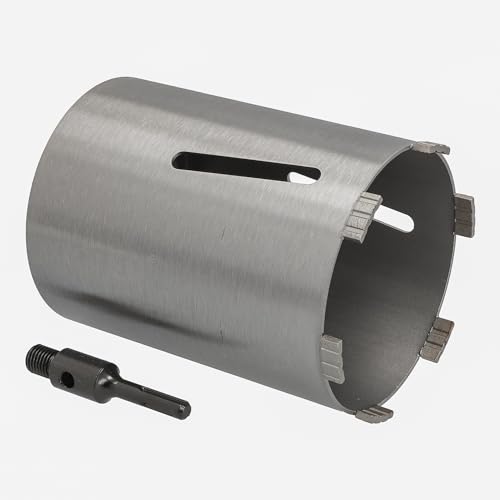 Diamant Bohrkrone SDS-plus Aufnahme Nutzlänge 180 mm Ø 142 mm Betonbohrkrone Kernbohrer Diamant Bohrkrone SDS-plus Aufnahme Nutzlänge 180 mm Ø 142 mm Betonbohrkrone Kernbohrer von BTEC