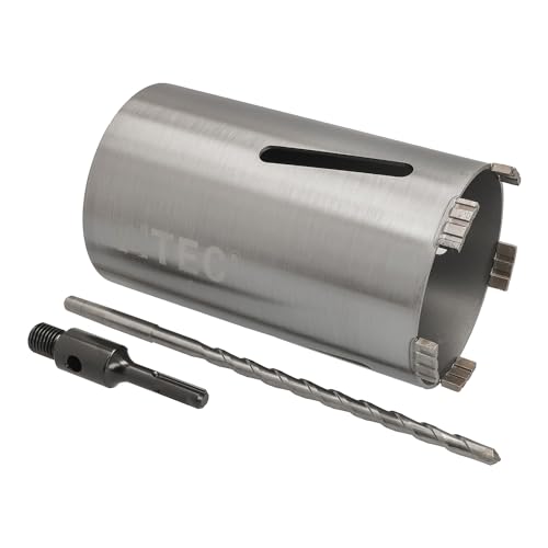 Diamant Bohrkrone SDS-plus Aufnahme und Zentrierbohrer Nutzlänge 180 mm Ø 112 mm Betonbohrkrone Kernbohrer Diamant Bohrkrone SDS-plus Aufnahme und Zentrierbohrer Nutzlänge 180 mm Ø 112 mm Betonbohrkrone Kernbohrer von BTEC