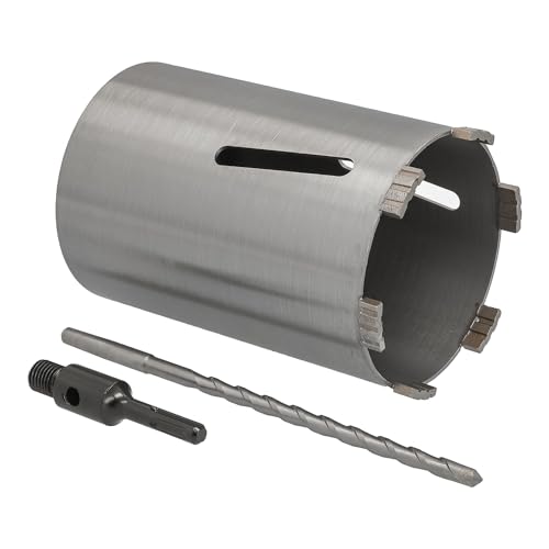 Diamant Bohrkrone SDS-plus Aufnahme und Zentrierbohrer Nutzlänge 180 mm Ø 127 mm Betonbohrkrone Kernbohrer Diamant Bohrkrone SDS-plus Aufnahme und Zentrierbohrer Nutzlänge 180 mm Ø 127 mm Betonbohrkrone Kernbohrer von BTEC