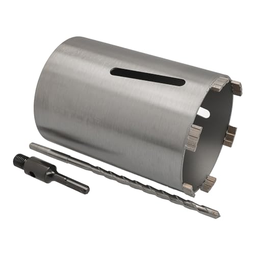Diamant Bohrkrone SDS-plus Aufnahme und Zentrierbohrer Nutzlänge 180 mm Ø 132 mm Betonbohrkrone Kernbohrer Diamant Bohrkrone SDS-plus Aufnahme und Zentrierbohrer Nutzlänge 180 mm Ø 132 mm Betonbohrkrone Kernbohrer von BTEC