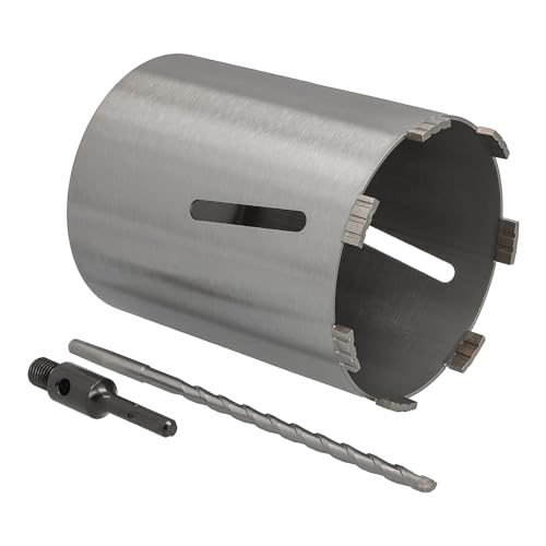 Diamant Bohrkrone SDS-plus Aufnahme und Zentrierbohrer Nutzlänge 180 mm Ø 152 mm Betonbohrkrone Kernbohrer Diamant Bohrkrone SDS-plus Aufnahme und Zentrierbohrer Nutzlänge 180 mm Ø 152 mm Betonbohrkrone Kernbohrer von BTEC