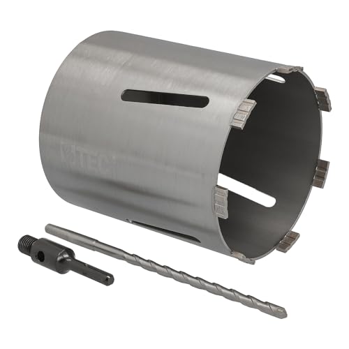Diamant Bohrkrone SDS-plus Aufnahme und Zentrierbohrer Nutzlänge 180 mm Ø 162 mm Betonbohrkrone Kernbohrer Diamant Bohrkrone SDS-plus Aufnahme und Zentrierbohrer Nutzlänge 180 mm Ø 162 mm Betonbohrkrone Kernbohrer von BTEC