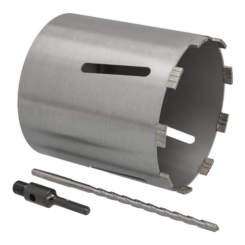 Diamant Bohrkrone SDS-plus Aufnahme und Zentrierbohrer Nutzlänge 180 mm Ø 182 mm Betonbohrkrone Kernbohrer Diamant Bohrkrone SDS-plus Aufnahme und Zentrierbohrer Nutzlänge 180 mm Ø 182 mm Betonbohrkrone Kernbohrer von BTEC