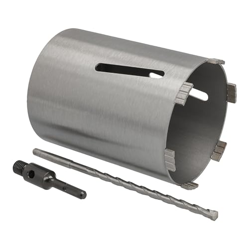 Diamant Bohrkrone SDS-plus Aufnahme und Zentrierbohrer Nutzlänge 180 mm Ø 142 mm Betonbohrkrone Kernbohrer Diamant Bohrkrone SDS-plus Aufnahme und Zentrierbohrer Nutzlänge 180 mm Ø 142 mm Betonbohrkrone Kernbohrer von BTEC