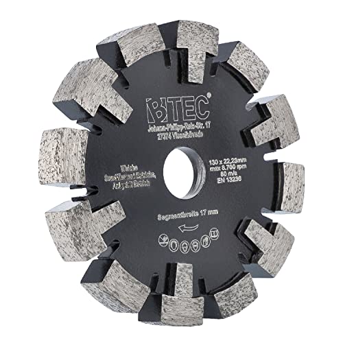 Diamant-Fräser/Räumscheibe Ø 130 mm, 17 mm Räumscheibe für Winkelschleifer Frässcheibe Diamant-Fräser/Räumscheibe Ø 130 mm, 17 mm Räumscheibe für Winkelschleifer Frässcheibe von BTEC