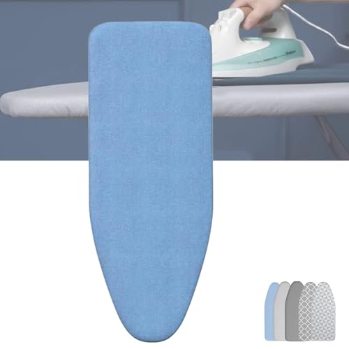 Bügelbrettbezug mit Polsterung, 12 x 36 Zoll, 13 x 39 Zoll, 13 x 43 Zoll, 15 x 48 Zoll, Baumwoll-Bügelbrettpolster, Bügelbrettbezug mit wärmereflektierender Beschichtung(Blue,12x36 Inch (30x90 Cm)) Bügelbrettbezug mit Polsterung, 12 x 36 Zoll, 13 x 39 Zoll, 13 x 43 Zoll, 15 x 48 Zoll, Baumwoll-Bügelbrettpolster, Bügelbrettbezug mit wärmereflektierender Beschichtung(Blue,12x36 Inch (30x90 Cm)) von BTWYU