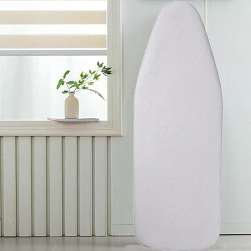 Bügelbrettunterlage, fleckenbeständige Polsterung in voller Größe, strapazierfähige Bügelbrettunterlagenbezüge for Standardbretter, langlebiger Ersatzbezug for Bügelbretter(Silver,36x12in) von BTWYU