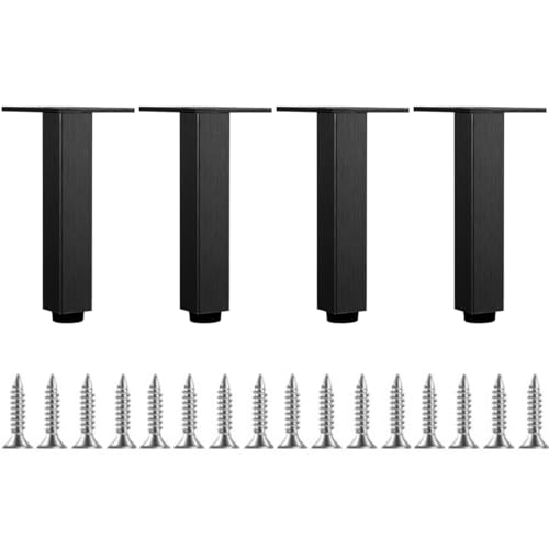 Möbelfüße, Couchfüße 4er-Set Möbelbeine, 2,4 Zoll, 3 Zoll, 4 Zoll, 8 Zoll, 10 Zoll, 14 Zoll, robuste Ersatzbeine mit Schrauben, for Küchenregale, Sofas, Tische, Stühle, Schreibtische, Schränke, Möbel, Möbelfüße, Couchfüße 4er-Set Möbelbeine, 2,4 Zoll, 3 Zoll, 4 Zoll, 8 Zoll, 10 Zoll, 14 Zoll, robuste Ersatzbeine mit Schrauben, for Küchenregale, Sofas, Tische, Stühle, Schreibtische, Schränke, Möbel, von BTWYU