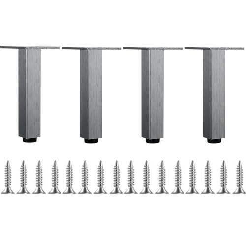 Möbelfüße, Couchfüße 4er-Set Möbelbeine, 2,4 Zoll, 3 Zoll, 4 Zoll, 8 Zoll, 10 Zoll, 14 Zoll, robuste Ersatzbeine mit Schrauben, for Küchenregale, Sofas, Tische, Stühle, Schreibtische, Schränke, Möbel, Möbelfüße, Couchfüße 4er-Set Möbelbeine, 2,4 Zoll, 3 Zoll, 4 Zoll, 8 Zoll, 10 Zoll, 14 Zoll, robuste Ersatzbeine mit Schrauben, for Küchenregale, Sofas, Tische, Stühle, Schreibtische, Schränke, Möbel, von BTWYU