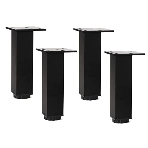 Möbelfüße, Couchfüße Möbelbeine aus Aluminium, verstellbare Sofabeine, Tischbeine aus Metall, DIY-Möbelbeine aus Metall, 4-teiliges Set, for Sofa, Schreibtisch, Ständer, Bank, Schränke, Kleiderschränk Möbelfüße, Couchfüße Möbelbeine aus Aluminium, verstellbare Sofabeine, Tischbeine aus Metall, DIY-Möbelbeine aus Metall, 4-teiliges Set, for Sofa, Schreibtisch, Ständer, Bank, Schränke, Kleiderschränk von BTWYU