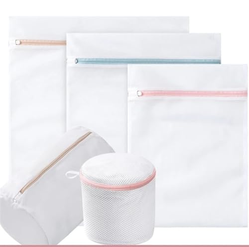 A4-Reißverschlussmappen, Aktenordner, Mesh-Wäschesäcke Mesh-Wäschewaschsäcke for Feinwäsche mit Reißverschluss(5 Different Sizes) von BTYQKZVPM