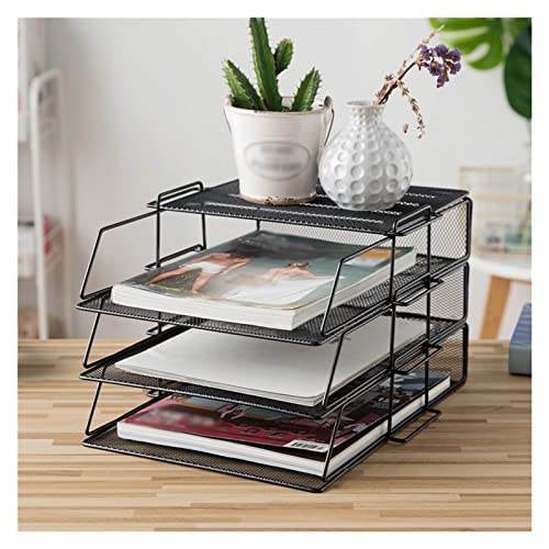 Ablagefächer, Aktenregal for den Schreibtisch im Büro, mehrschichtiges Bücherregal, Ordner-Aufbewahrungsbox, Datenregal, Aufbewahrungsregal, Aktenregal for das Büro, Zuhause, Schule, Akten-Organizer(B Ablagefächer, Aktenregal for den Schreibtisch im Büro, mehrschichtiges Bücherregal, Ordner-Aufbewahrungsbox, Datenregal, Aufbewahrungsregal, Aktenregal for das Büro, Zuhause, Schule, Akten-Organizer(B von BTYQKZVPM