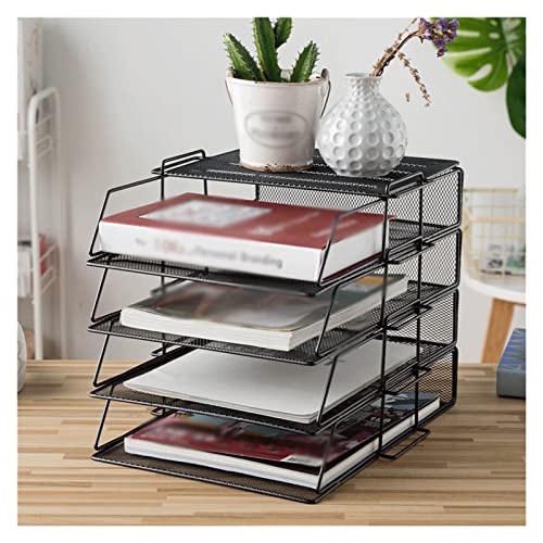 Ablagefächer, Aktenregal for den Schreibtisch im Büro, mehrschichtiges Bücherregal, Ordner-Aufbewahrungsbox, Datenregal, Aufbewahrungsregal, Aktenregal for das Büro, Zuhause, Schule, Akten-Organizer(B Ablagefächer, Aktenregal for den Schreibtisch im Büro, mehrschichtiges Bücherregal, Ordner-Aufbewahrungsbox, Datenregal, Aufbewahrungsregal, Aktenregal for das Büro, Zuhause, Schule, Akten-Organizer(B von BTYQKZVPM