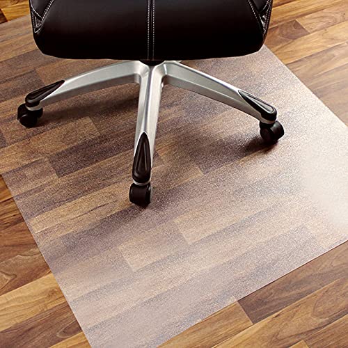 BTYQKZVPM Tischschutz Clear Vinyl Tischunterlage, Stuhlmatte aus PVC, 2 mm dick, rechteckig, mehrere Größen, for Harte Böden(50x70cm/19.7x27.6in) von BTYQKZVPM