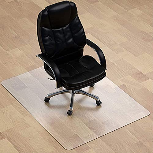 BTYQKZVPM Tischschutz Clear Vinyl Tischunterlage, rutschfeste Bodenschutzmatte aus PVC, mattiert, transparent, 1,5 mm, mehrere Größen(90x120cm/35.4x47.2in) von BTYQKZVPM