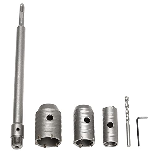 Beton-Lochsäge, elektrisch, Vatertag, 3Pcs SDS Plus Schaft Loch Sah Cutter Beton Zement Stein Beton-Lochsäge, elektrisch, Vatertag, 3Pcs SDS Plus Schaft Loch Sah Cutter Beton Zement Stein von BTYQKZVPM