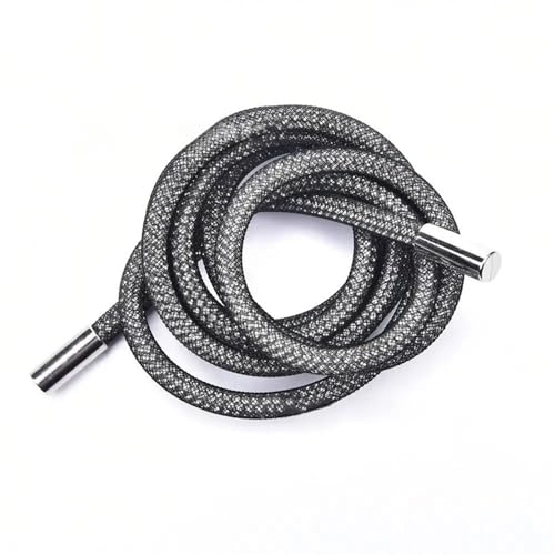 Kordelzug, Ersatz-Kordelzug Kordel Strass 120 cm 6 mm Multicolor(Black-1) von BTYQKZVPM