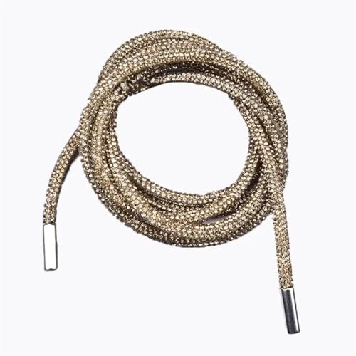 Kordelzug, Ersatz-Kordelzug Kordel Strass 120 cm 6 mm Multicolor(Gold) von BTYQKZVPM