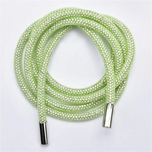 Kordelzug, Ersatz-Kordelzug Kordel Strass 120 cm 6 mm Multicolor(Green) von BTYQKZVPM