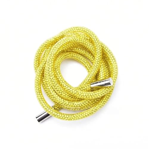 Kordelzug, Ersatz-Kordelzug Kordel Strass 120 cm 6 mm Multicolor(Yellow) von BTYQKZVPM