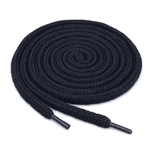 Kordelzug, Ersatz-Kordelzug aus Polyester, 6 mm x 125 cm, mehrfarbig(Black) von BTYQKZVPM