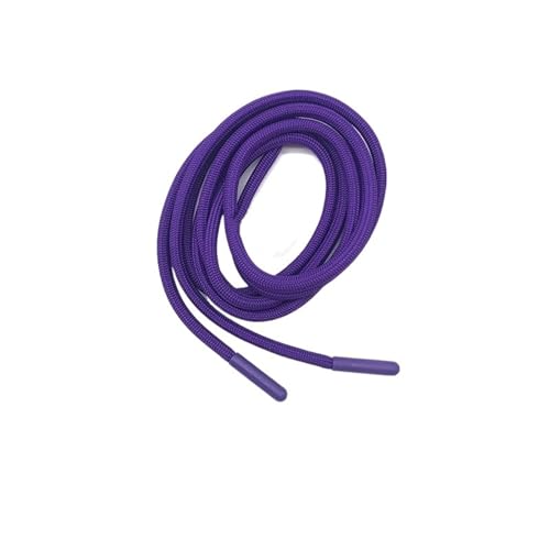 Kordelzug, Kordelzug-Ersatzteile, 18 Stück, 6 mm, 130–135 cm, mehrfarbig(Deep Purple) von BTYQKZVPM