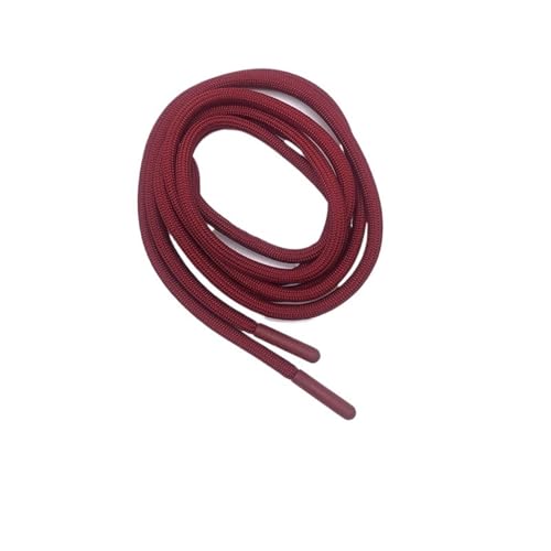 Kordelzug, Kordelzug-Ersatzteile, 18 Stück, 6 mm, 130–135 cm, mehrfarbig(Wine Red) von BTYQKZVPM