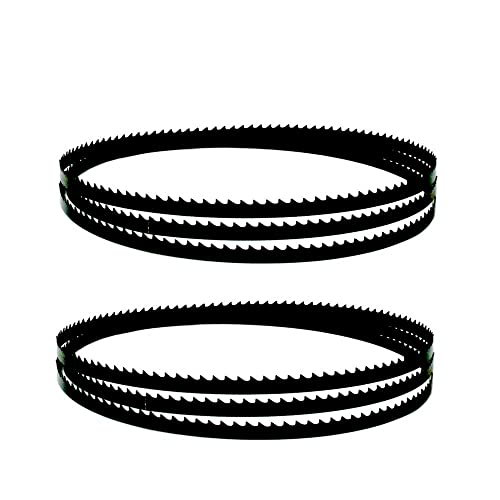 Sägeblatt,Hochleistungs-Bandsägeblatt, 2 Stück 2215 mm Holzband S 6,35 10 16 mm Sägeblatt,Hochleistungs-Bandsägeblatt, 2 Stück 2215 mm Holzband S 6,35 10 16 mm von BTYQKZVPM