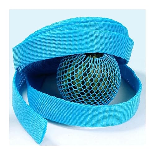 Schaumstoff-Netzhülle mit Tasche, 9cm x 20m Farbe Obst Schaum Net Hülse Set Tasche Lange Rolle Stoßfest Schutz(Blue) von BTYQKZVPM