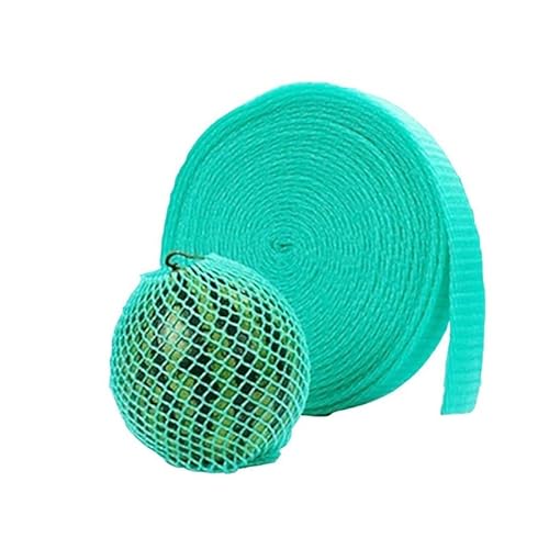 Schaumstoff-Netzhülle mit Tasche, 9cm x 20m Farbe Obst Schaum Net Hülse Set Tasche Lange Rolle Stoßfest Schutz(Green) von BTYQKZVPM