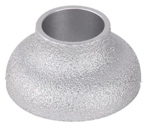 Schleifscheibe mit abgerundeter Kante, 75 mm Vakuumgelötete Diamantschleifscheibe, 22 mm Bohrung, 60er Körnung, 10-35 mm, mehrere Profile für Marmor, Granit, Quarz, Keramik, trocken oder nass von BTYQKZVPM