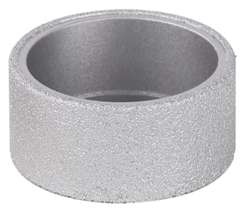 Schleifscheibe mit abgerundeter Kante, Vakuumgelötete Diamantschleifscheibe 75 mm, Bohrung 22 mm, Körnung 60, 10-35 mm, mehrere Profile für Marmor, Granit, Quarz, Keramik, trocken oder nass (Parallel von BTYQKZVPM