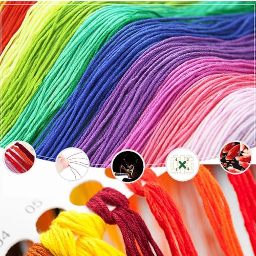 BUANJIAJU Einfaches Kreuzstich-Set mit Stempelstickerei, DIY-Starter-Set für Stempelstickerei, Landschaft, 11CT, Anfänger – 40 x 50 cm BUANJIAJU Einfaches Kreuzstich-Set mit Stempelstickerei, DIY-Starter-Set für Stempelstickerei, Landschaft, 11CT, Anfänger – 40 x 50 cm von BUANJIAJU