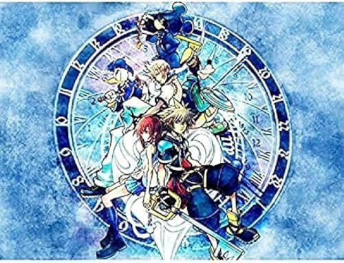 BUANJIAJU Gestempeltes Kreuzstich-Set „Kingdom Hearts“, 11 CT, Stickmuster für Erwachsene, Drucken, DIY, beliebtes Sticken für Fortgeschrittene, Anfänger, Bastelbedarf, DIY-Handstickset-40x50cm BUANJIAJU Gestempeltes Kreuzstich-Set „Kingdom Hearts“, 11 CT, Stickmuster für Erwachsene, Drucken, DIY, beliebtes Sticken für Fortgeschrittene, Anfänger, Bastelbedarf, DIY-Handstickset-40x50cm von BUANJIAJU