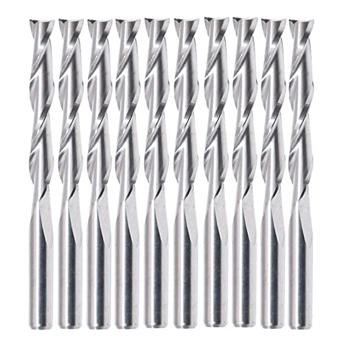 10 Pieces Gravurmaschinenfräsen Spirale Schneidschlitzschnitze 3.175 X 22 Mm Holzbearbeitung Gravur Fester Carbid Router Bit Gerade Router Bits Für HolzpvC Formplastikfaser Hart 10 Pieces Gravurmaschinenfräsen Spirale Schneidschlitzschnitze 3.175 X 22 Mm Holzbearbeitung Gravur Fester Carbid Router Bit Gerade Router Bits Für HolzpvC Formplastikfaser Hart von BUBEFSKD