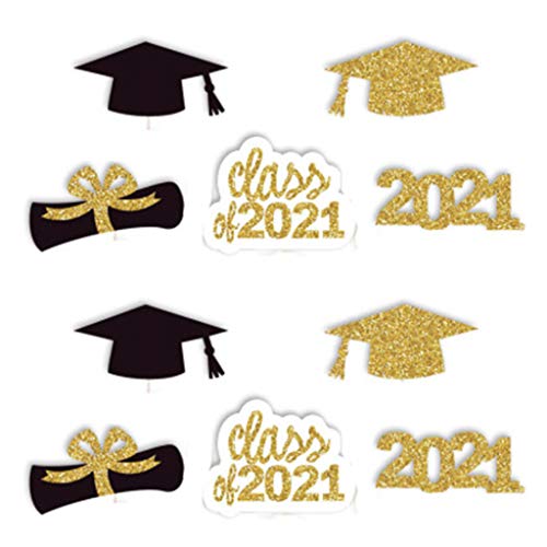 10pcs Glitzer Cupcake Toppers Dekoration Kuchen Flaggen Für Abschluss Grad Happy Birthday Party Supplies Cupcake Toppers Hochzeit 10pcs Glitzer Cupcake Toppers Dekoration Kuchen Flaggen Für Abschluss Grad Happy Birthday Party Supplies Cupcake Toppers Hochzeit von BUBEFSKD