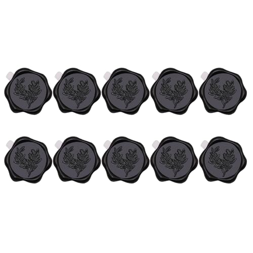 5/10pcs Antique Seal Stamp Stempel Aufkleber Für Hüllkurveneinladungskarten Scrapbooking Blattgeprägter Siedelaufkleber Kleber Dichtungen Umschlagdichtungen von BUBEFSKD