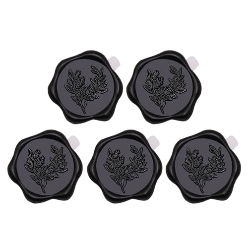 5/10pcs Antique Seal Stamp Stempel Aufkleber Für Hüllkurveneinladungskarten Scrapbooking Blattgeprägter Siedelaufkleber Kleber Dichtungen Umschlagdichtungen von BUBEFSKD