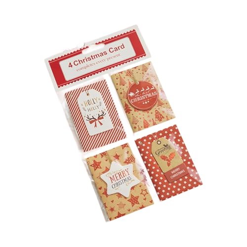 BUBEFSKD Handgefertigte Weihnachtsbaumkarten Ausreichend Schreibraum Recycelbare Materialien Für Handwerksdekoration Und Saisonale Einladung Recycling Papierurlaub Für Kinder von BUBEFSKD