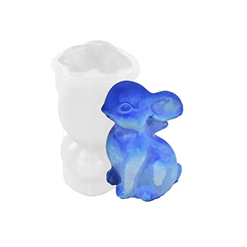 BUBEFSKD Kaninchen Kerze Silikonform Für Handarbeit Schokolade Dessert Backdekoration Gips Aromath Seife Harzform Schokoladenkuchen Fondantseife Seife BUBEFSKD Kaninchen Kerze Silikonform Für Handarbeit Schokolade Dessert Backdekoration Gips Aromath Seife Harzform Schokoladenkuchen Fondantseife Seife von BUBEFSKD