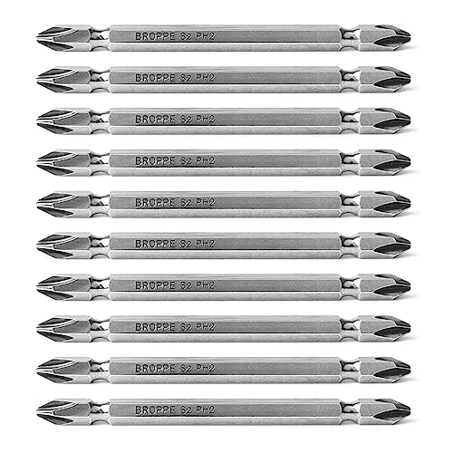 Hochleistungsmagnetischer Bohrer Bit Set-10 Pcs Extra Langer Kreuzkopfschraubendreher Bits Langer Schraubendreherbit Hochleistungsmagnetischer Bohrer Bit Set-10 Pcs Extra Langer Kreuzkopfschraubendreher Bits Langer Schraubendreherbit von BUBEFSKD