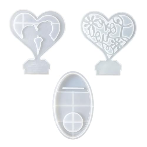 Multifauntal Silikonkerzenhalter Schimmel Valentinstag Kerzenschiffsform Perfekt Für Schimmel von BUBEFSKD