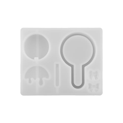 Niedliche Lollipop Silikonform Epoxidharz Schmuck Anhänger Werkzeuge Schnellsand Keychain Making Supplies Epoxidharzform Silikonschlüsselkettenschmuck Für Anfänger Einzigartig von BUBEFSKD