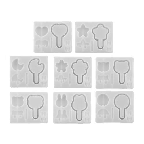 Niedliche Lollipop Silikonform Epoxidharz Schmuck Anhänger Werkzeuge Schnellsand Keychain Making Supplies Epoxidharzform Silikonschlüsselkettenschmuck Für Anfänger Einzigartig von BUBEFSKD