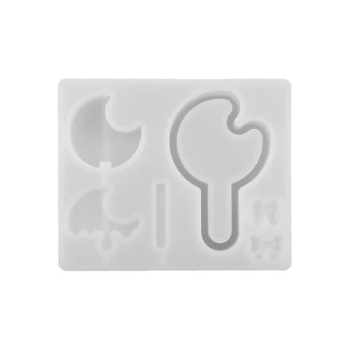 Niedliche Lollipop Silikonform Epoxidharz Schmuck Anhänger Werkzeuge Schnellsand Keychain Making Supplies Epoxidharzform Silikonschlüsselkettenschmuck Für Anfänger Einzigartig von BUBEFSKD