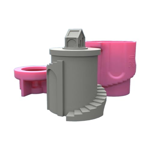 Schloss Aufbewahrungsbox Silikonformen Betonguss Blütenschimmel Schimmel Candlestick Ornament Machen Sie Werkzeug Leicht Zu Reinigen Betongussform Für Blumentöpfe Heimatkoration Schloss Aufbewahrungsbox Silikonformen Betonguss Blütenschimmel Schimmel Candlestick Ornament Machen Sie Werkzeug Leicht Zu Reinigen Betongussform Für Blumentöpfe Heimatkoration von BUBEFSKD