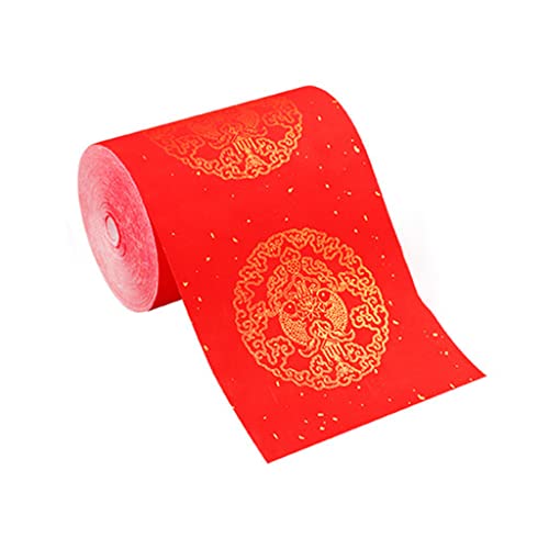 Traditionelle Rote Reispapiere Springfestival Couplets Wandtür Dekorationen Für Chinesische Neujahrsparty Lieferungen Papier Xuan Roll Mit Dragon Und Chinesische Schriftrollen Hälfte Traditionelle Rote Reispapiere Springfestival Couplets Wandtür Dekorationen Für Chinesische Neujahrsparty Lieferungen Papier Xuan Roll Mit Dragon Und Chinesische Schriftrollen Hälfte von BUBEFSKD
