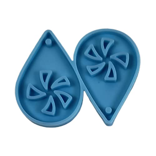 Weihnachtsohrringe Epoxidharz Schimmel Ohrhörer Dangler Anhänger Silikonform Schmuck Halskette Gusswerkzeuge Harzform Silikon Für Ohrringe von BUBEFSKD