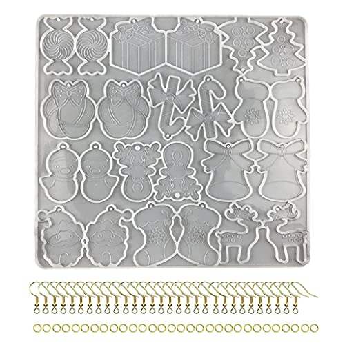 Weihnachtsohrringe Silikonform Mit Ohrringen Geteiltem Eignen Sich Für Epoxidharz Handwerk Pendelly Schmuck Die Harz Epoxy Silikonformen Machen Weihnachtsohrringe Silikonform Mit Ohrringen Geteiltem Eignen Sich Für Epoxidharz Handwerk Pendelly Schmuck Die Harz Epoxy Silikonformen Machen von BUBEFSKD